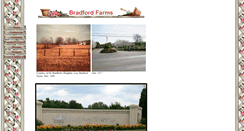 Desktop Screenshot of bradfordfarms.com